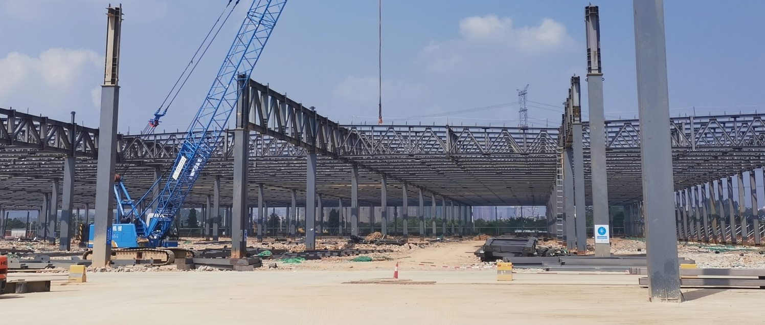 钢结构厂房施工 钢结构厂房施工